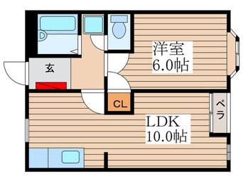 間取図 テラスルート16