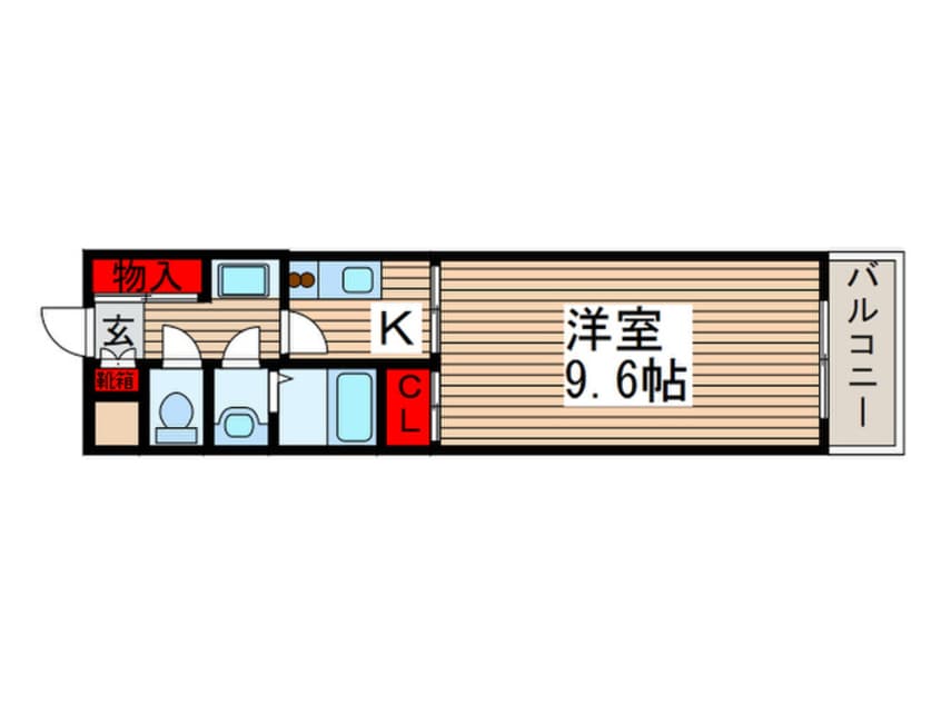 間取図 INSURANCE BLDG.XV