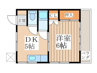 間取図 清林荘