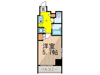 間取図 グレ－ス早稲田