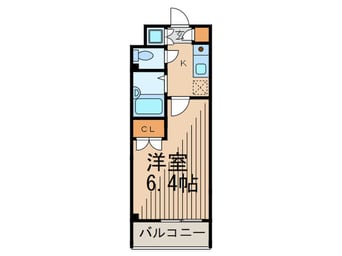 間取図 グレ－ス早稲田