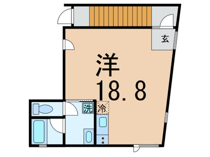 間取図 フロントテラス東大井