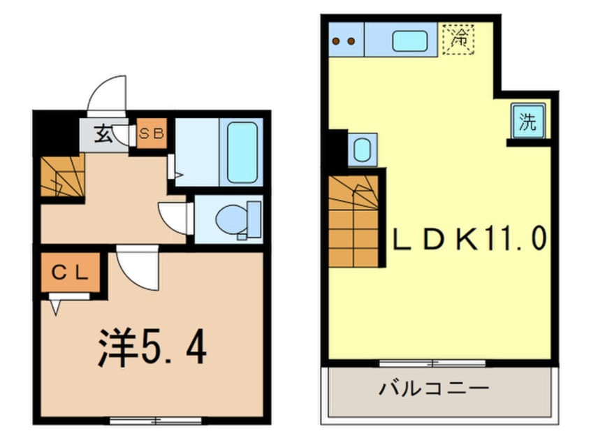 間取図 プラハ駒込