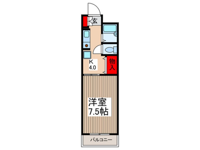 間取図 サンハイツ東大門