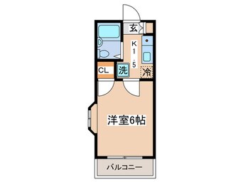 間取図 能ヶ谷アパート