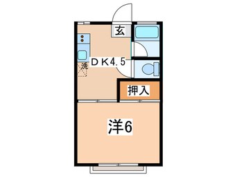 間取図 古谷アパート