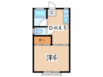 間取図 古谷アパート