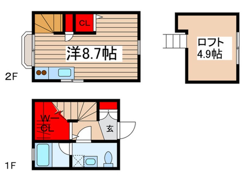 間取図 センチュリーハイツ　Ｆ館