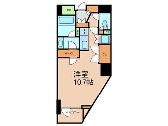 間取図 コンフォリア代々木上原