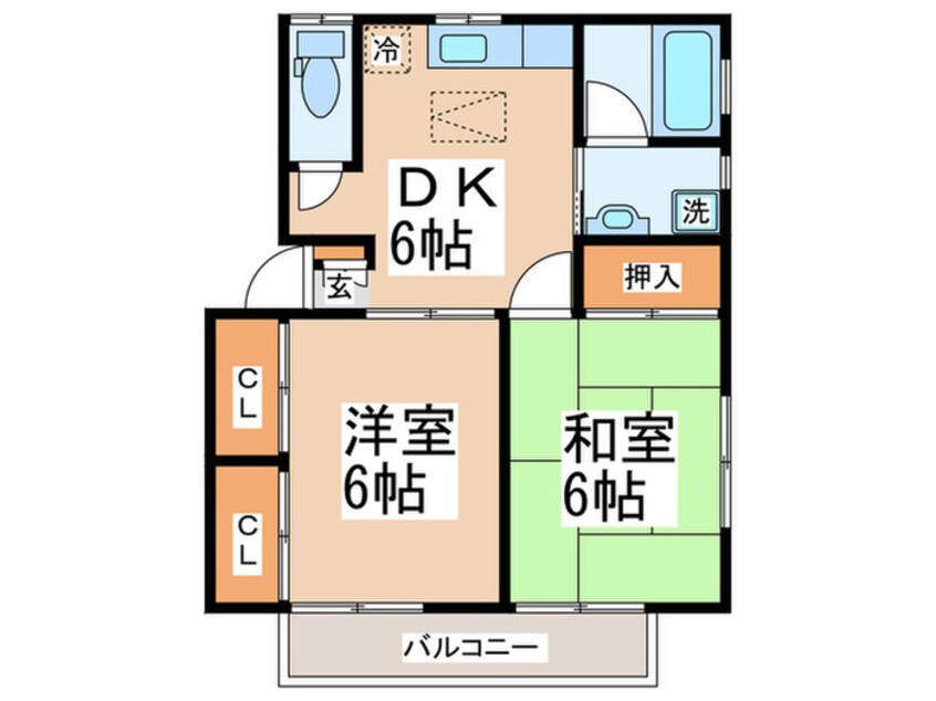 間取図 サニ－ハイツ