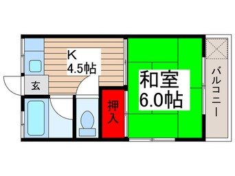 間取図 第１夏美荘