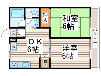 間取図 サニ－ハイツ