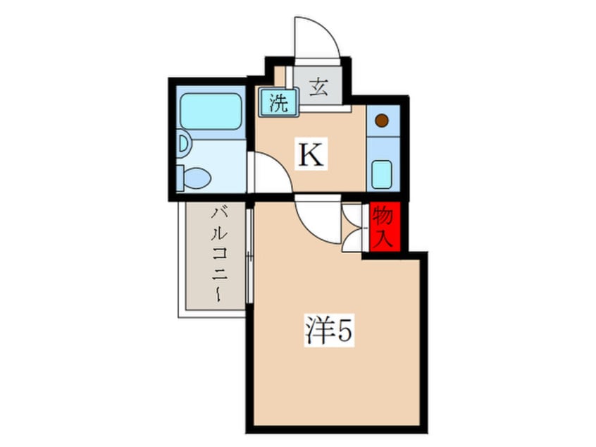 間取図 清水町マンション