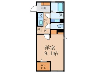 間取図 仮）D-room野沢４丁目