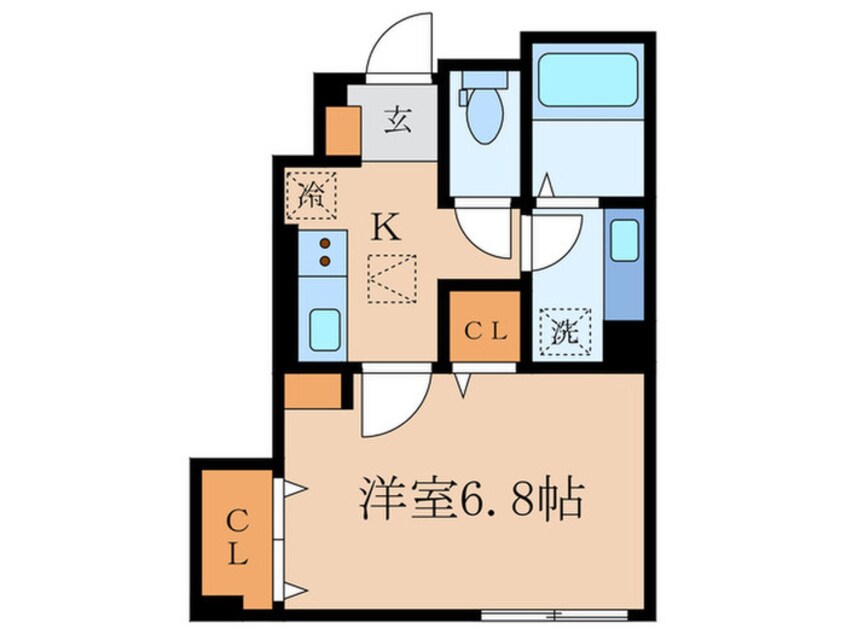 間取図 仮）D-room野沢４丁目