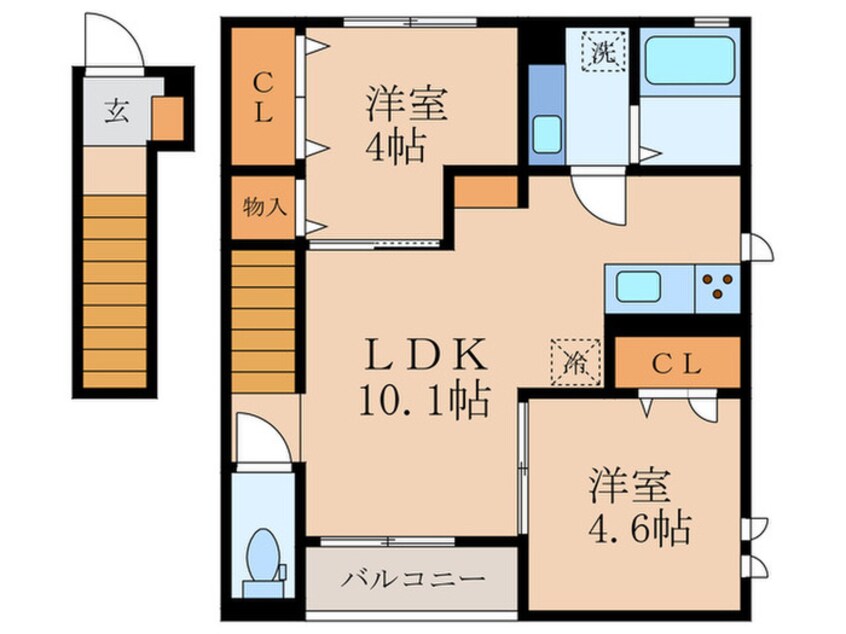 間取図 エイミーズ