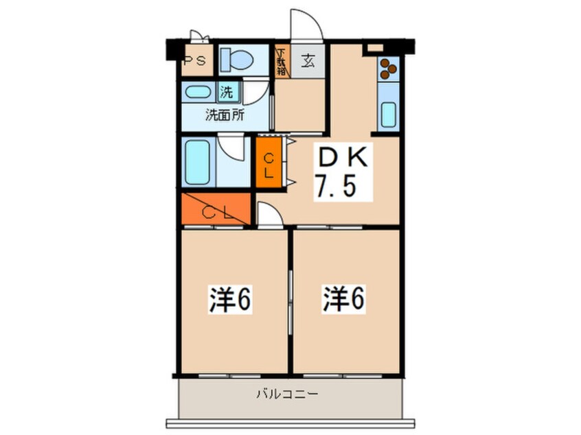 間取図 ルピナス相模が丘