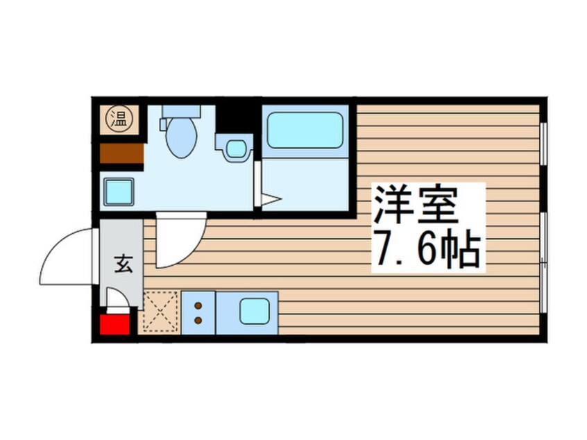 間取図 COCOCUBE　KITA-SENJU