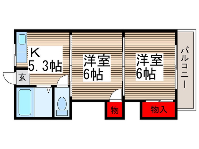 間取り図 コ－ポマルコ