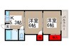 コ－ポマルコ 2Kの間取り