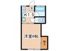 ビラ相南 1Kの間取り