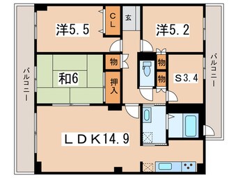 間取図 エマーレ横浜瀬谷