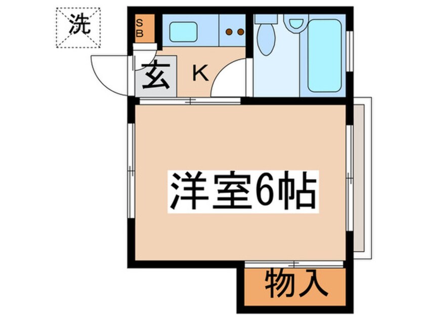 間取図 コーポ富紀