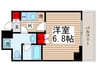 プレセダンヒルズ門前仲町(701) 1Kの間取り