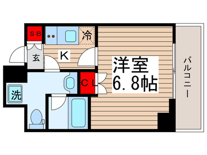 間取り図 プレセダンヒルズ門前仲町(701)