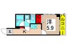グランドゥ－ルＩ＆Ｙ 1Kの間取り