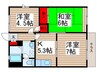 メゾン大野第１ 3Kの間取り