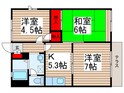 メゾン大野第１の間取図