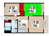 メゾン大野第１ 3Kの間取り