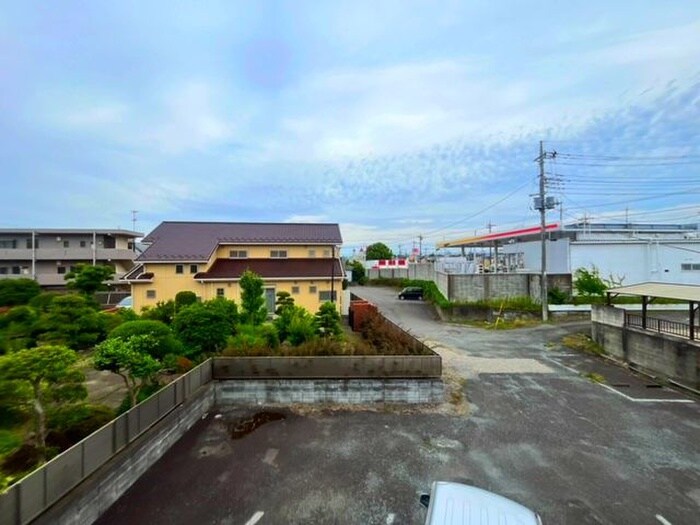 室内からの展望 けやきマンション