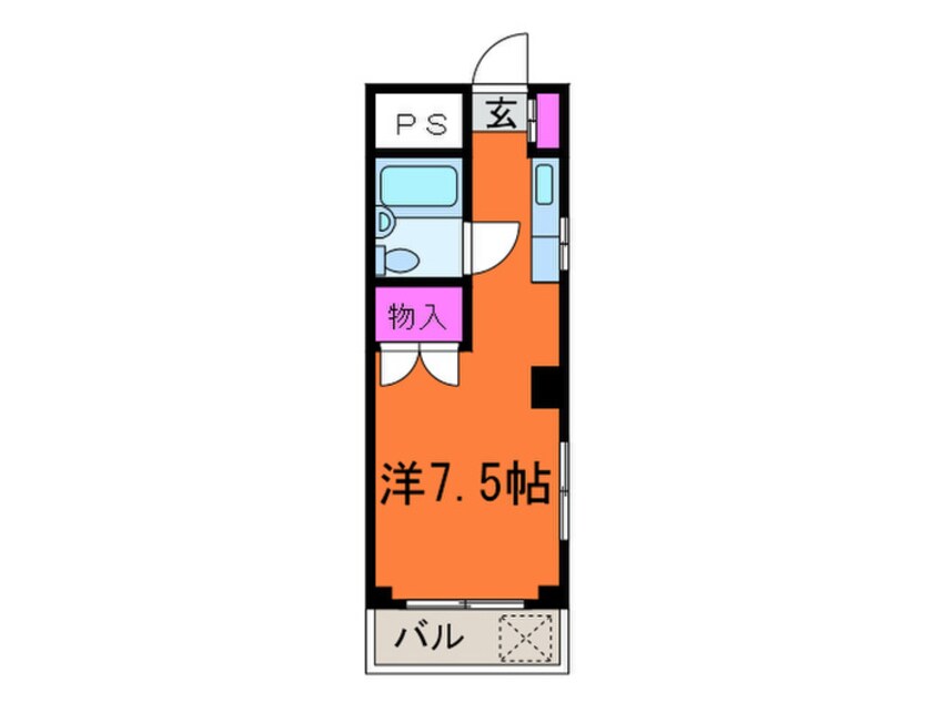 間取図 第５小野ビル