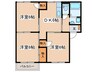 ロイヤルパレスＡ 3DKの間取り