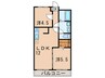 ノザワ高円寺コーポ 2LDKの間取り