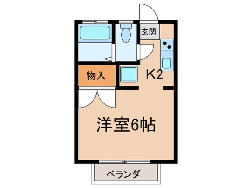 間取図 サンハイツ