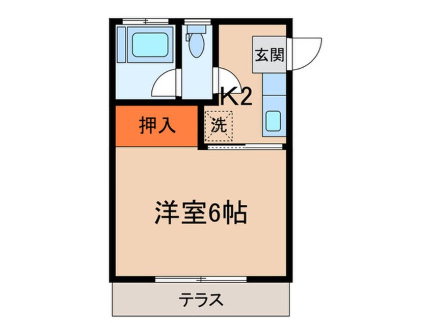 間取図 サンハイツ