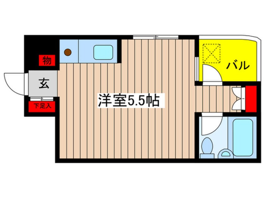 間取図 ベルハイム桂