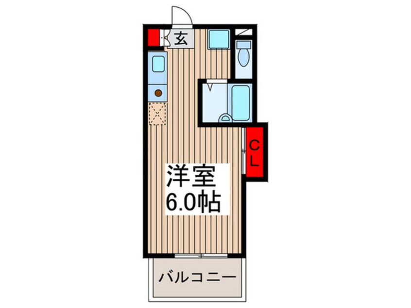 間取図 スターハイム草加新田