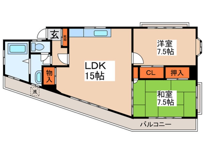 間取図 エクセルメッツ