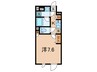 ジェノヴィア新大塚 1Kの間取り