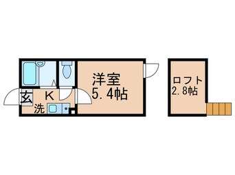 間取図 マーレ梅島