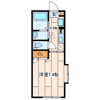 間取図 プラナスアヅマ