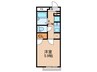 エムズステート荏田 1Kの間取り