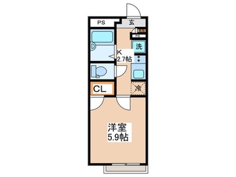 間取図 エムズステート荏田