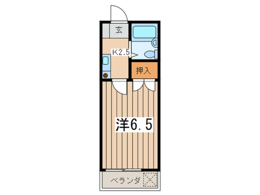 間取図 第一橘ハイツ