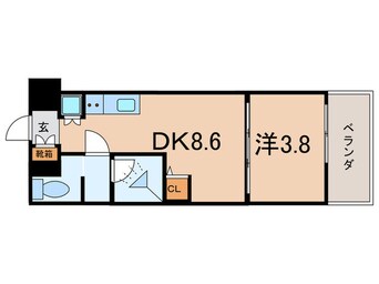 間取図 ミリアレジデンス東池袋