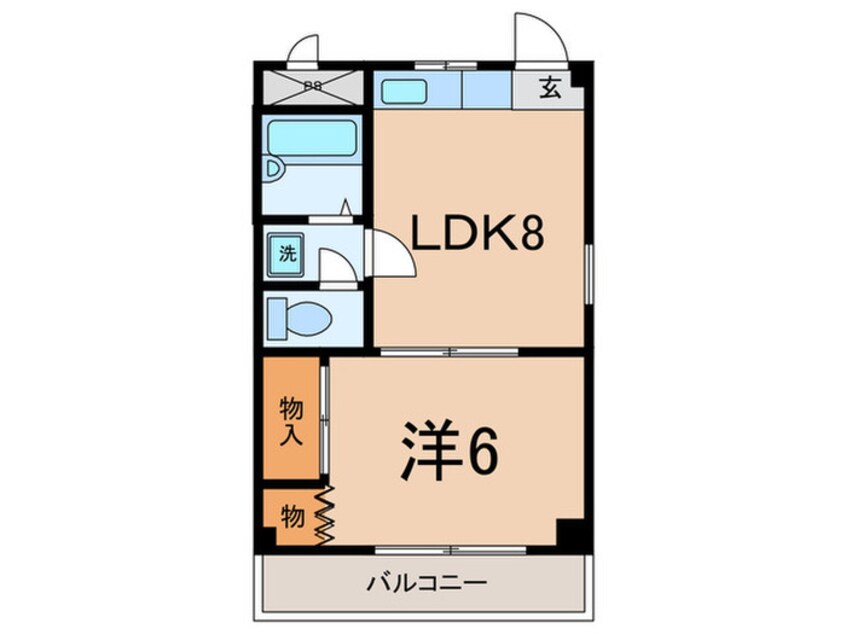 間取図 チェリーハイツ